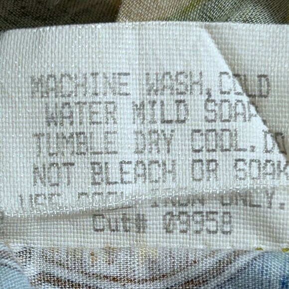 Tori Richard Shirt Mens Large Butter Yellow Cabo Wabo Floral Hawaiian Camp Beach - Picture 7 of 10